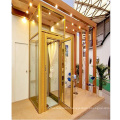 Safe comfortable small shaft home residential panoramic villa elevator